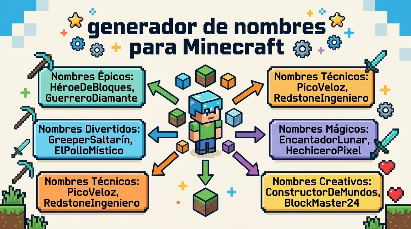 generador de nombres para minecraft